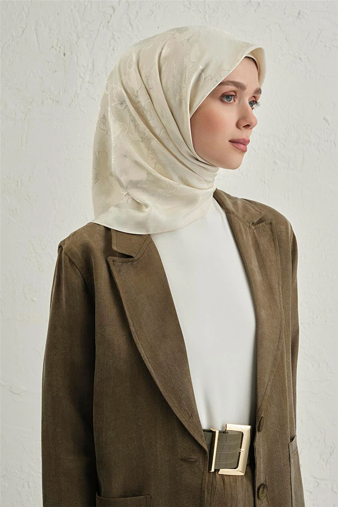 Floş Pamuk Eşarp 1