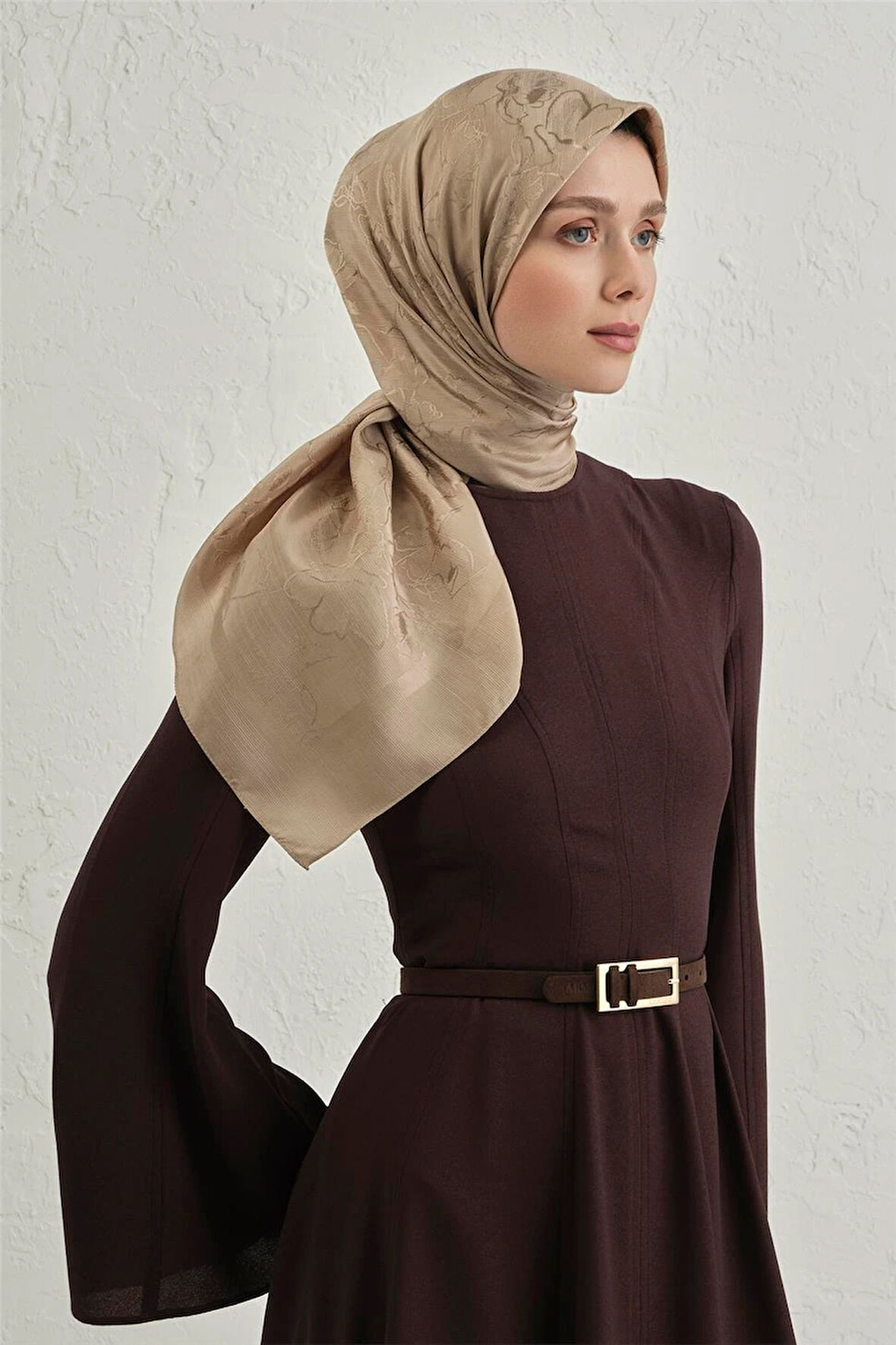 Floş Pamuk Eşarp 2