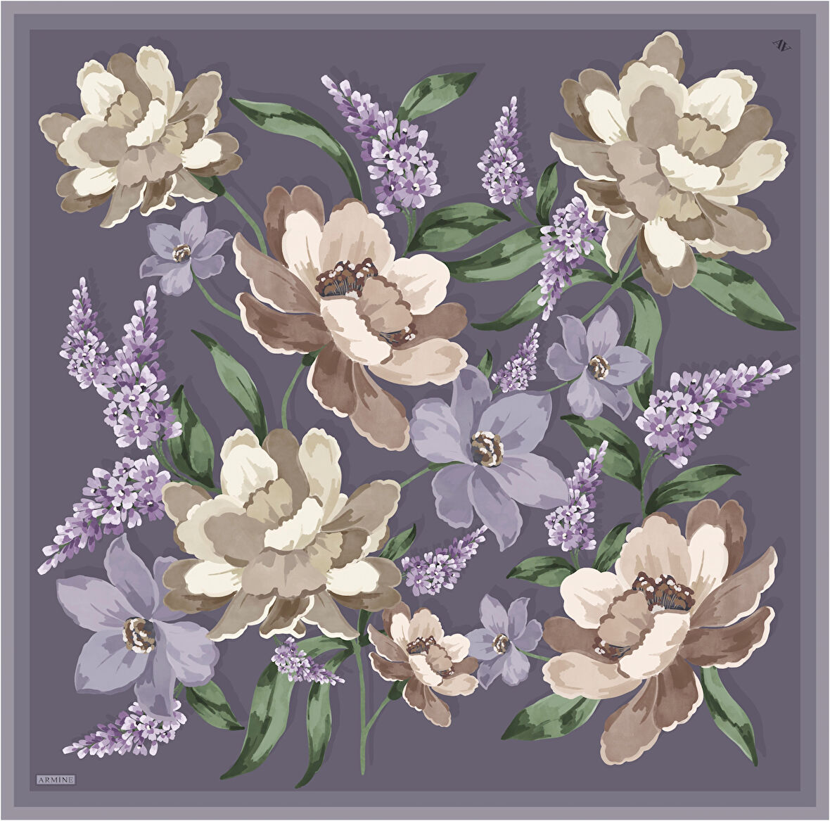 Sura İpek Eşarp -2025/2026 -9414