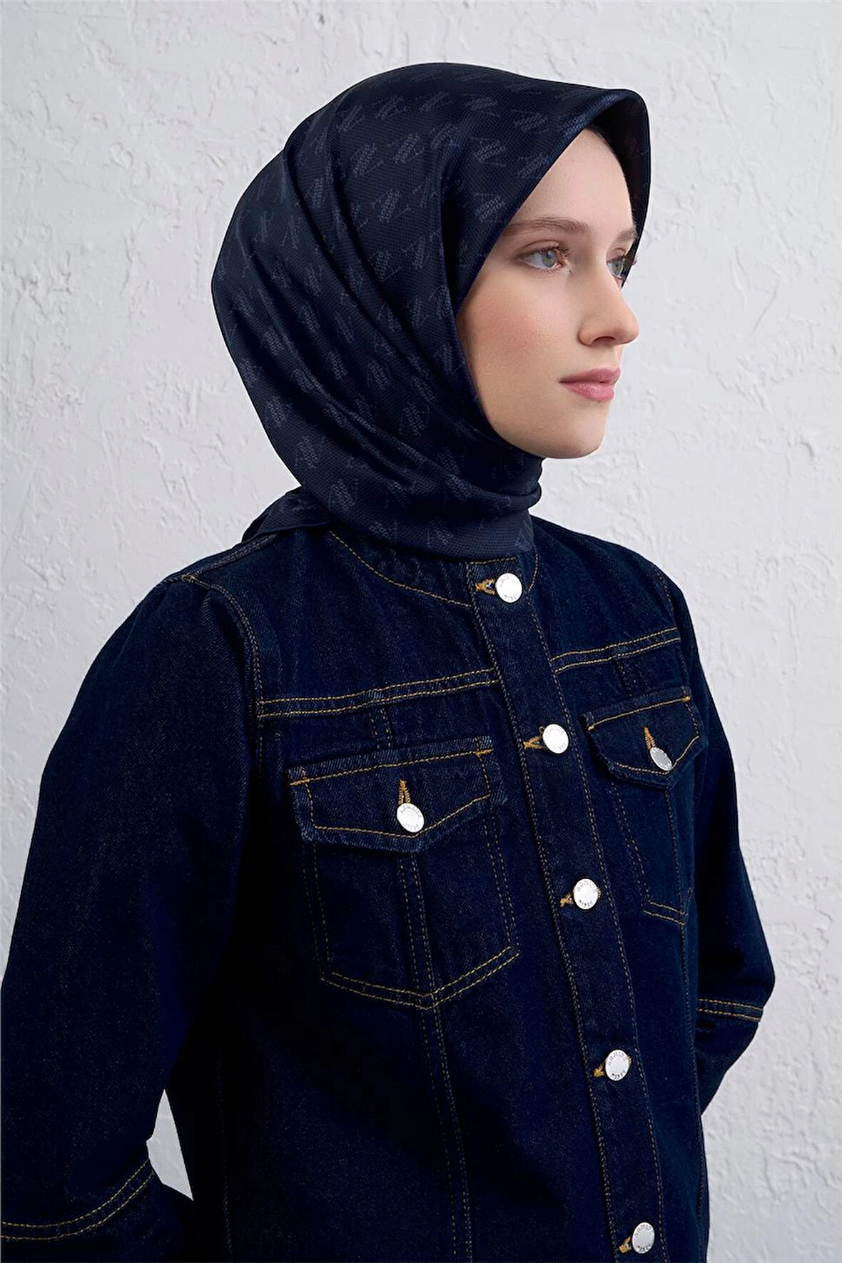 Sura İpek Eşarp -2025/2026 -9412