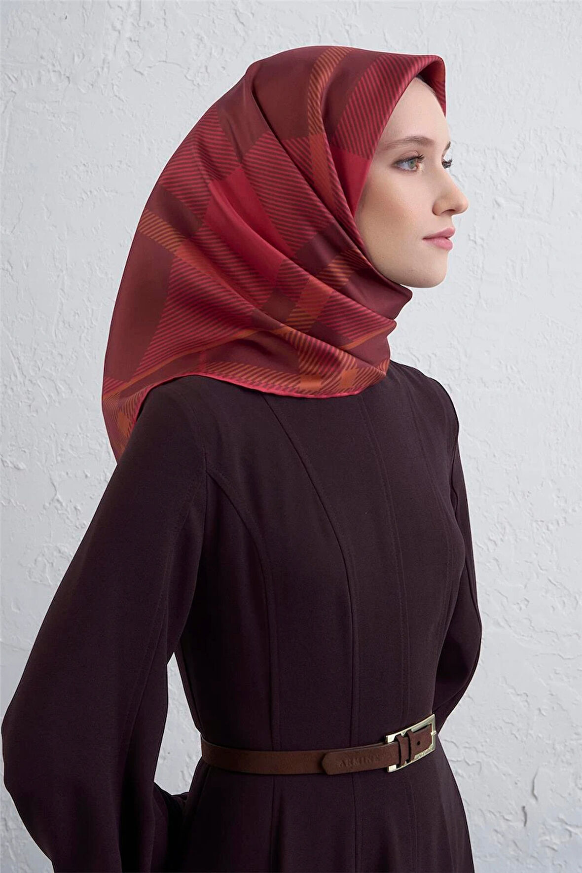 Sura İpek Eşarp -2025/2026 -9418