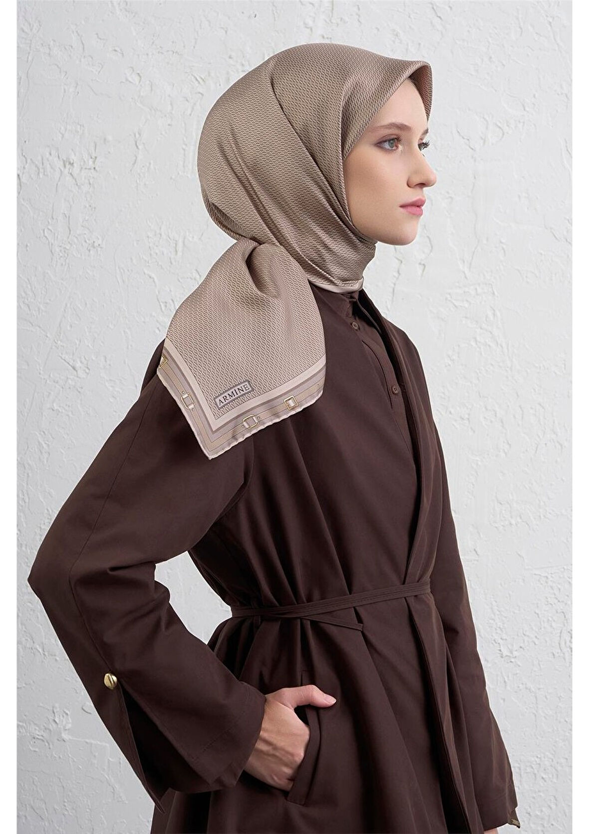 Sura İpek Eşarp -2025/2026 -9401