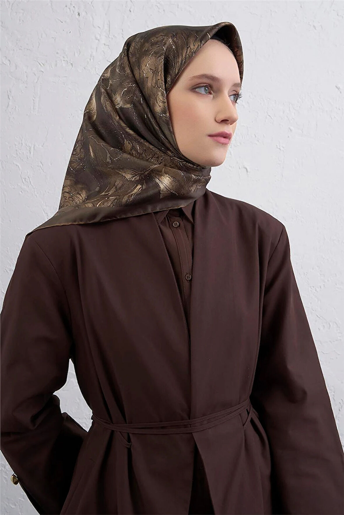 Sura İpek Eşarp -2025/2026 -9409