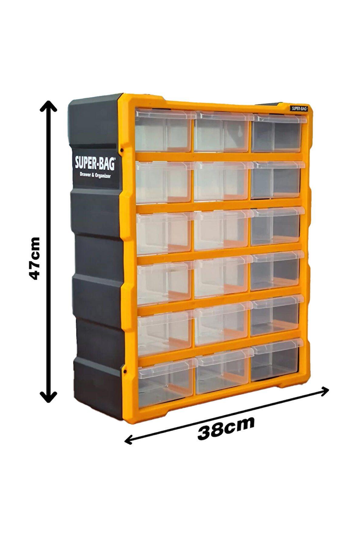 ASR-6002 18'Lİ BÜYÜK MONOBLOK ÇEKMECE SETİ