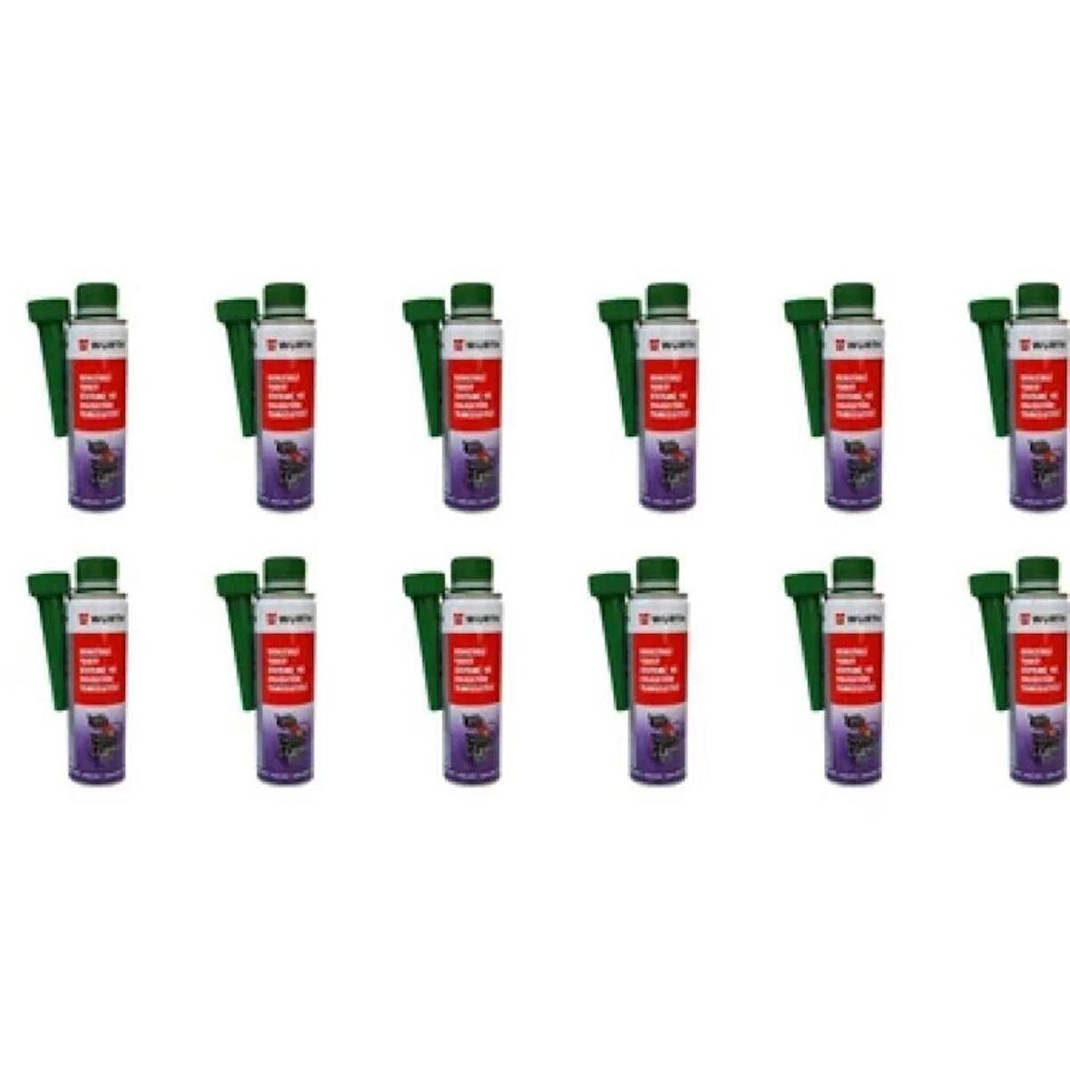 Würth Benzinli Enjektör Temizleyici 300 ml (12 ADET)