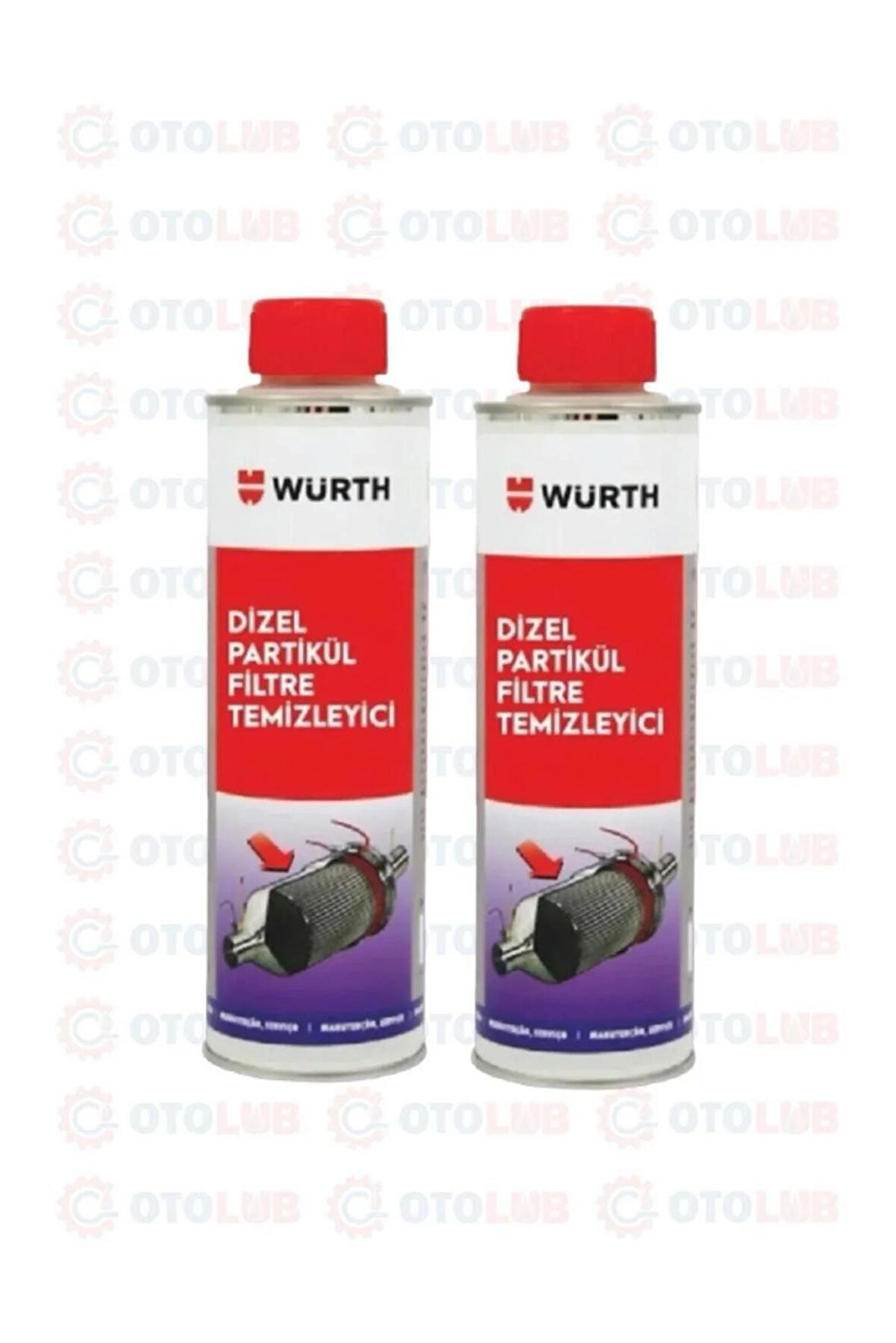 Würth Dizel Partikül Filtre Temizleyici 300 ml - Depoya Atılır (2 ADET)