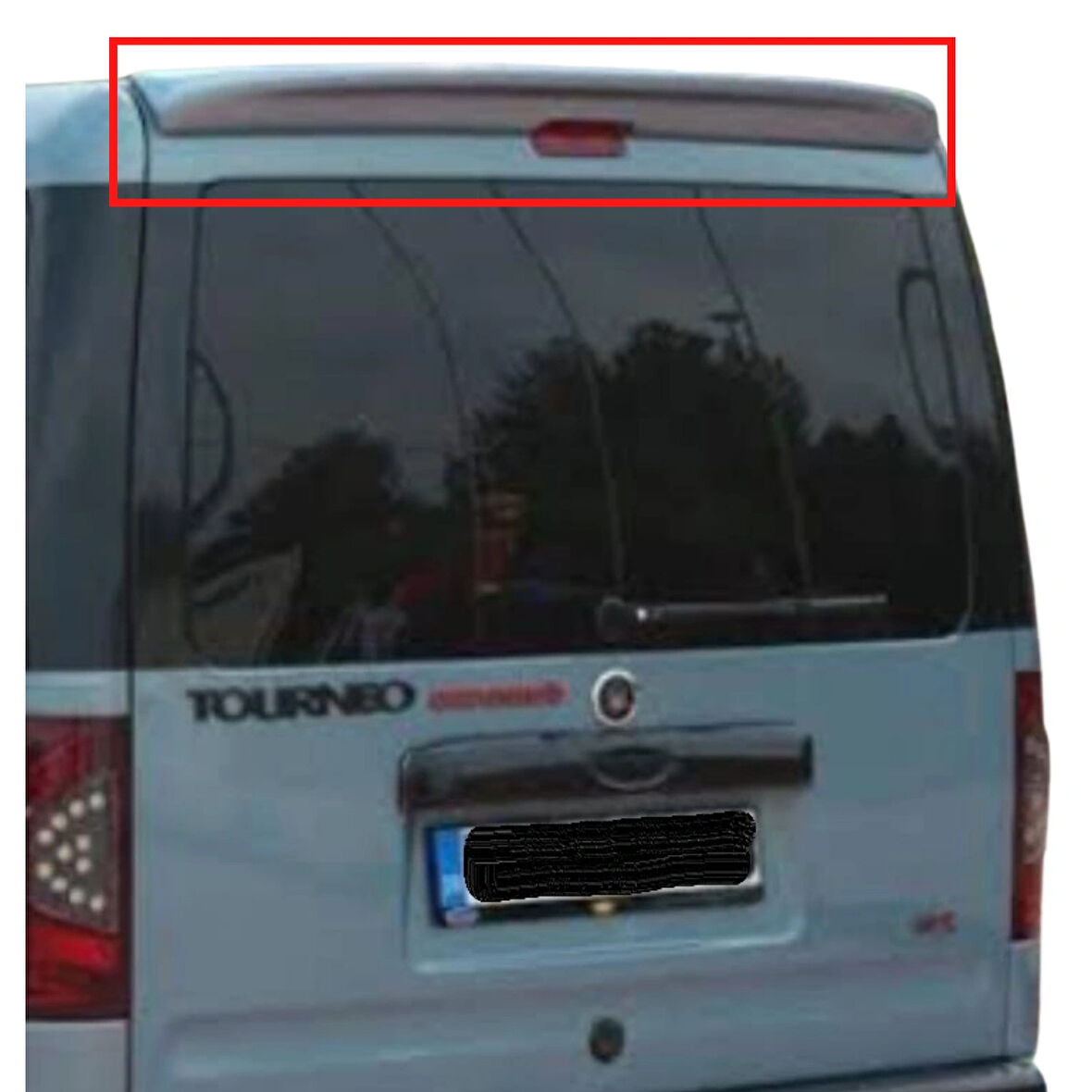 FORD CONNECT (2004-2014) PS STYLE SPOİLER PARLAK SİYAH BOYALI