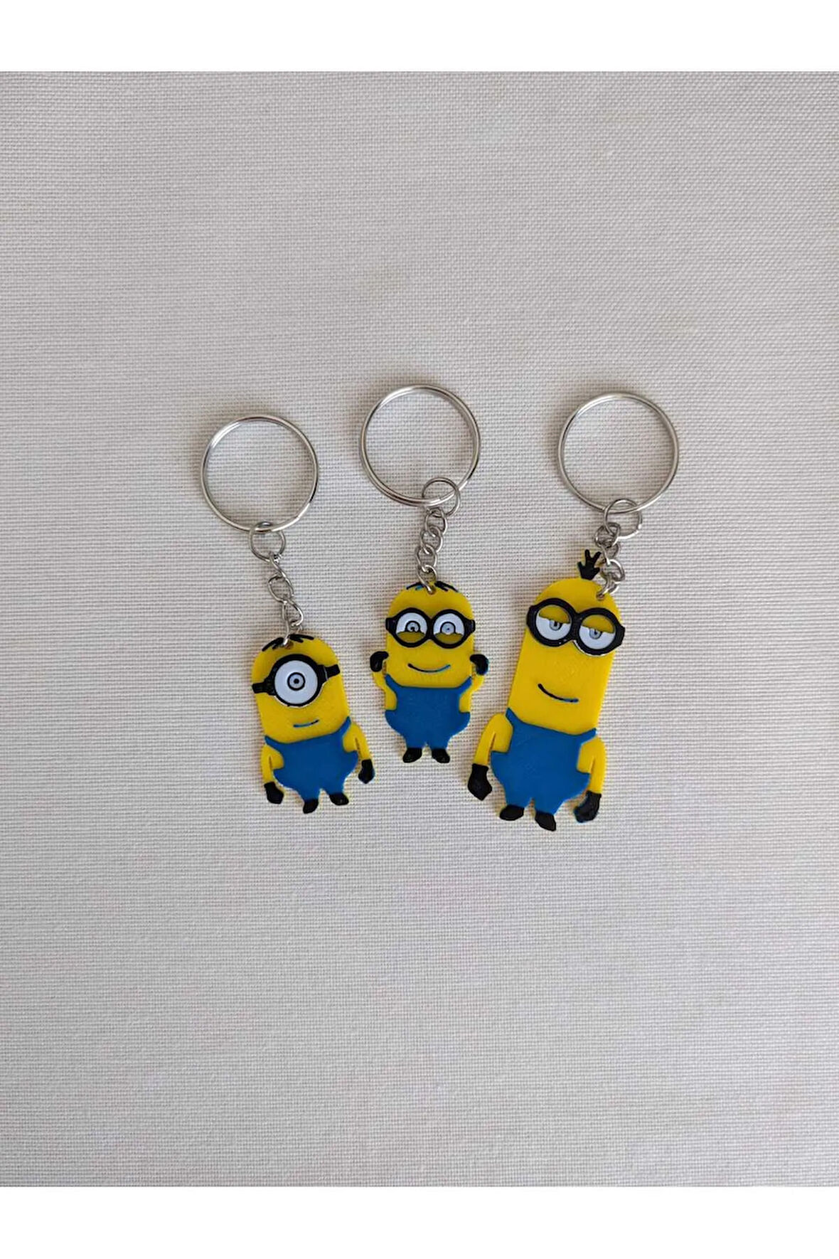 Just3dprintings Minions Anahtarlık 3'lü