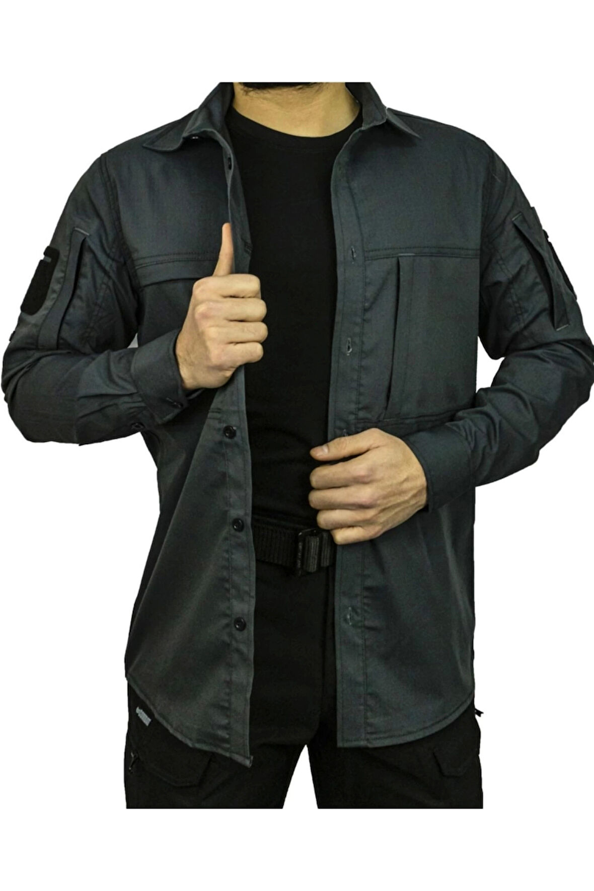 Combat Tactical Gömlek Füme Renk