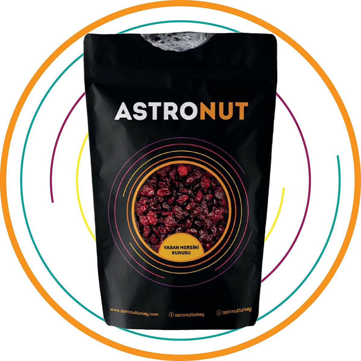 Astronut Yaban Mersini Tane ( Cranberry ) 500 Gr