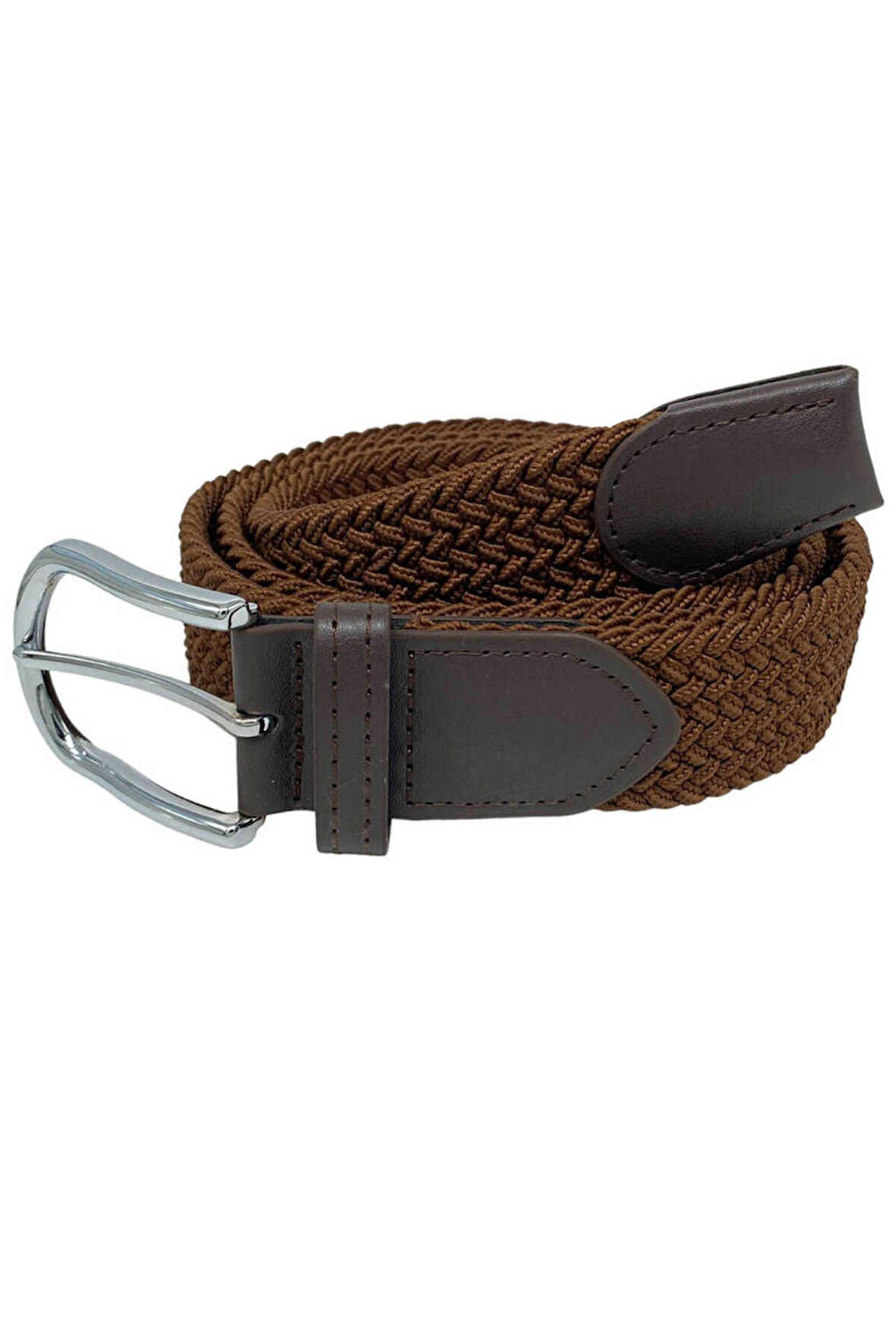 Siyah Elastik Esnek Unisex Örgü Kemer - 8500-1