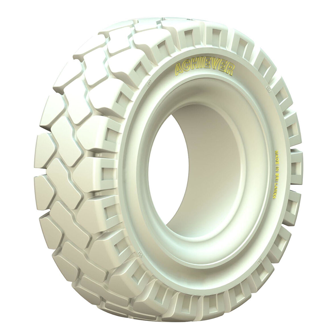 27x10-12 (250/75-12) Achiever Segmanlı İz Bırakmayan Dolgu Forklift Lastiği