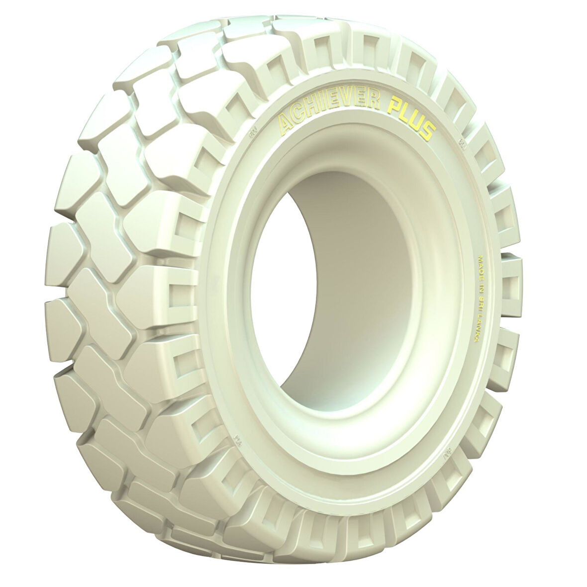 27x10-12 (250/75-12) Achiever Plus Segmanlı İz Bırakmayan Dolgu Forklift Lastiği