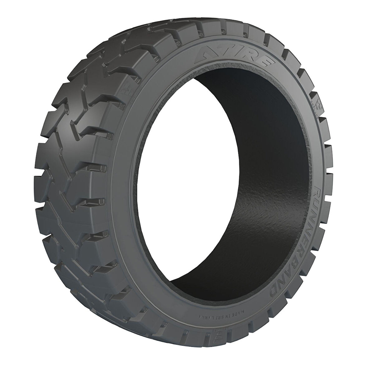 22x8-16 Runner Band Çemberli Dişli Dolgu Forklift Lastiği