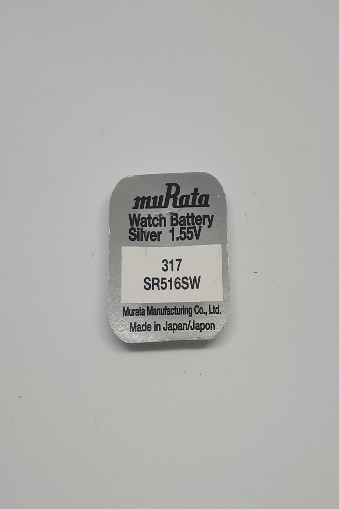 Murata Sony 317 SR516SW 1,55V Saat Pili - 1 ADET