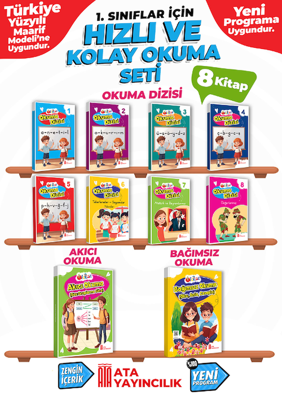 1. Sınıf Hızlı ve Kolay Okuma Seti