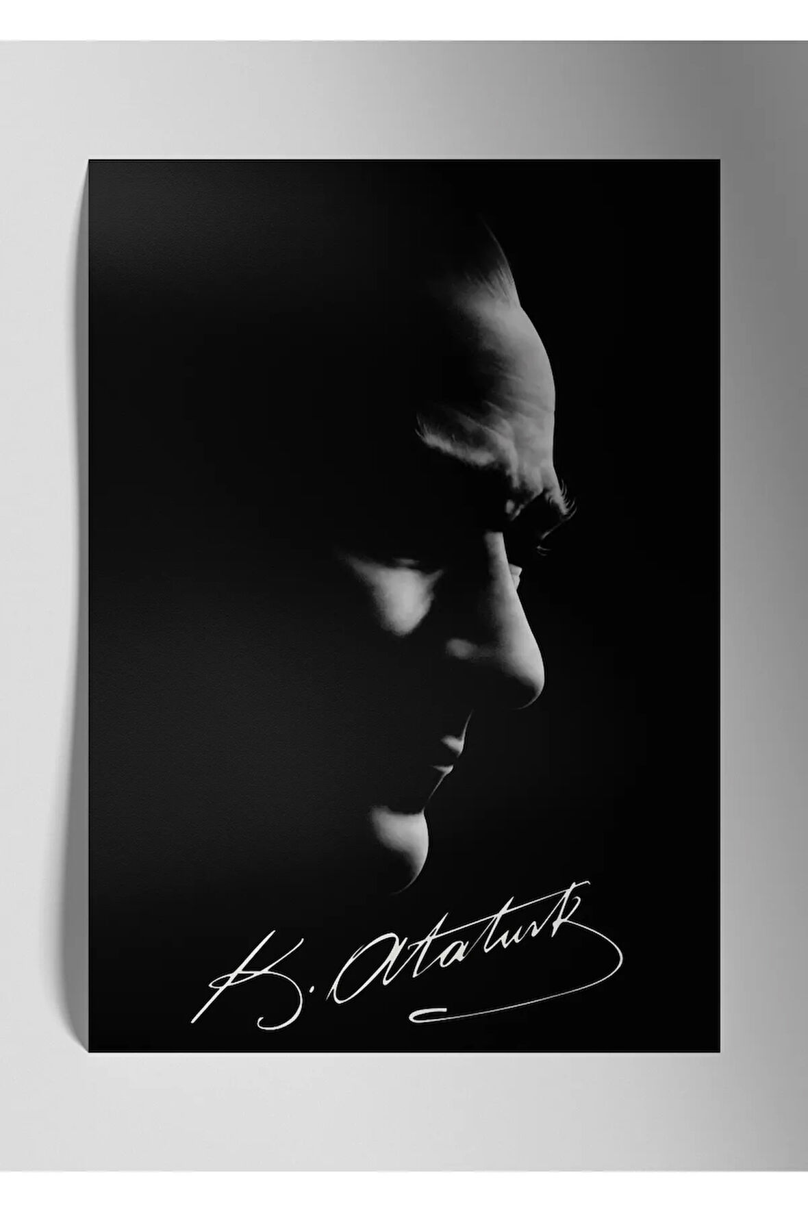 Atatürk - Metal Poster Tablo