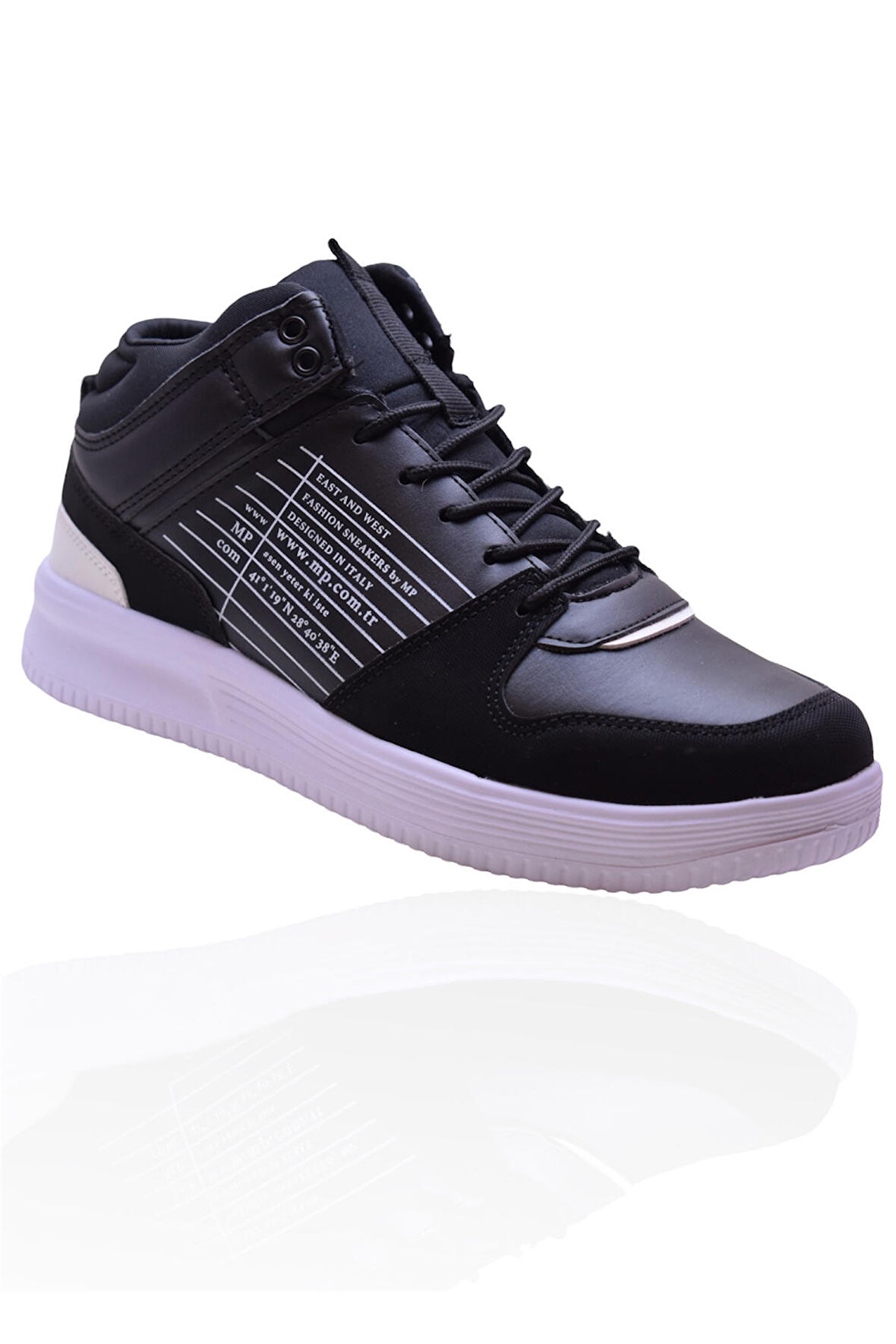 Mp 1978 Ortopedik Taban Unisex Bilekli Spor Ayakkabı (36-44) Airforce Tarzı 