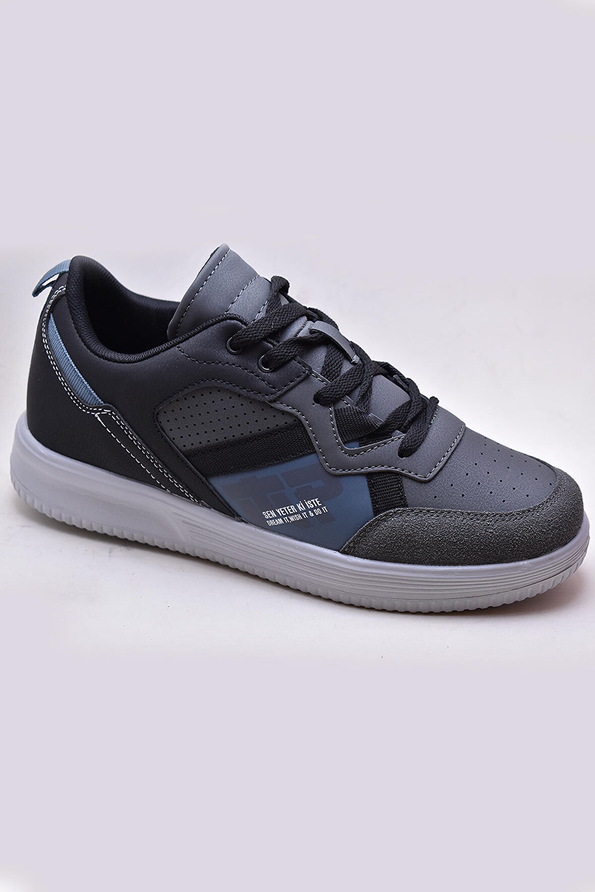 Mp 2683 Full Ortopedik Hafif Taban Erkek Spor Ayakkabı Cilt Suya Dayanıklı