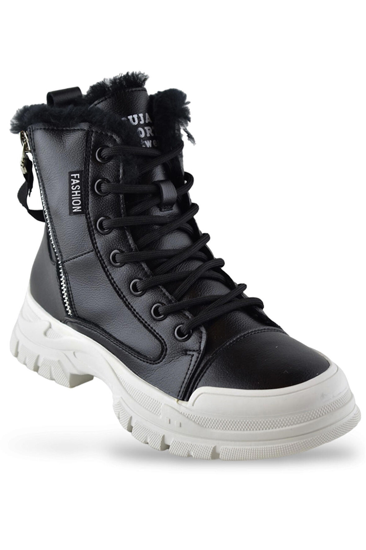 Guja 23K310-16 Tam Ortopedik Günlük Kadın Bot Ayakkabı Kadın Spor Kürklü Bot 