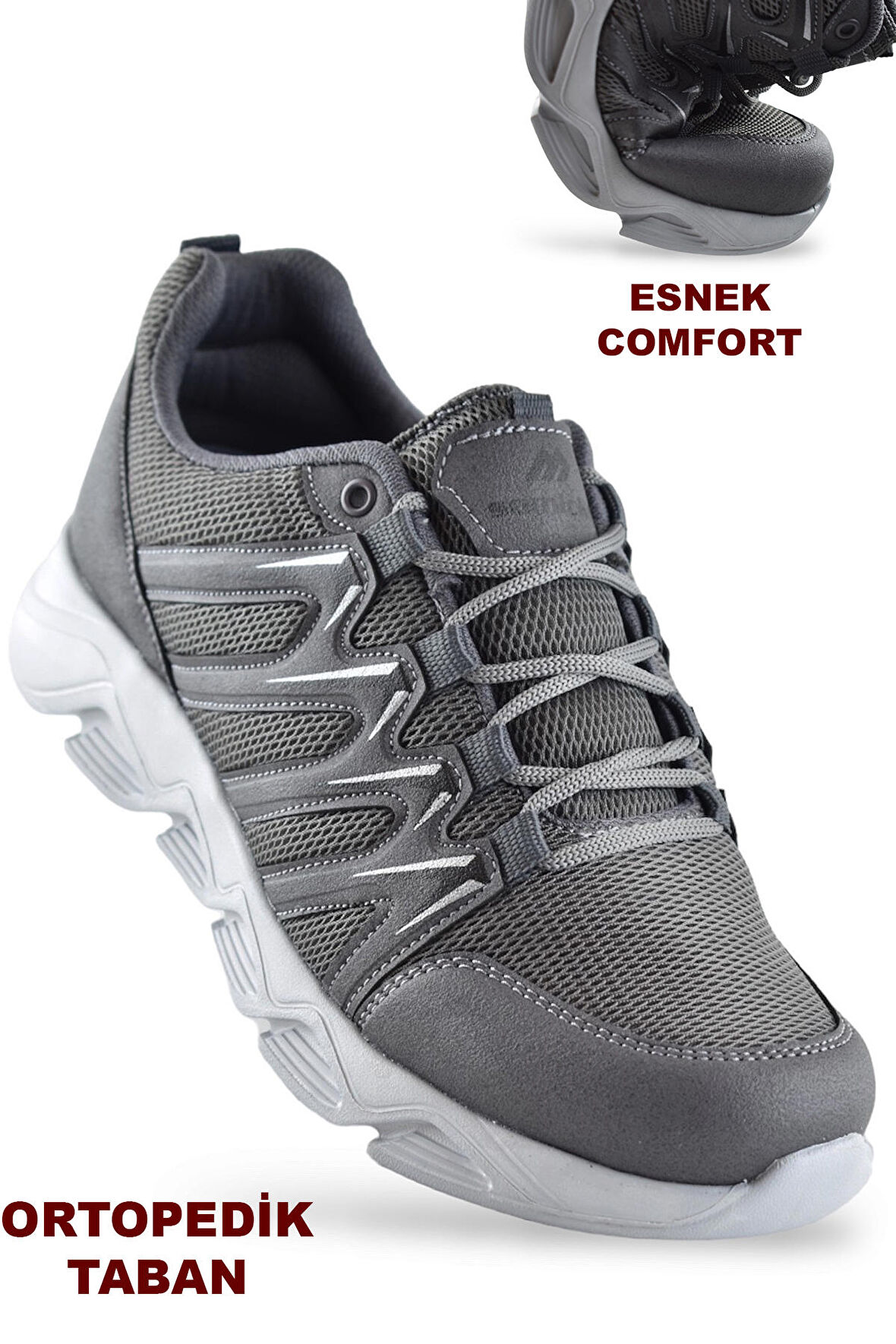 800 Full Ortopedik Taban Erkek Spor Ayakkabı Yazlık Fileli Model