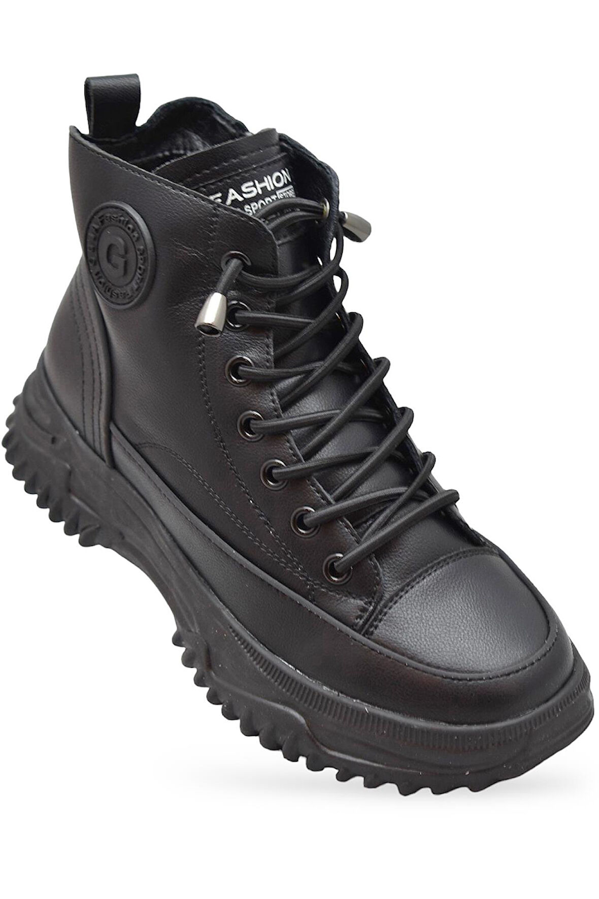 Full Ortopedik Taban Günlük Fermuarlı Bilekli Kadın Ayakkabı Spor Guja 24K310-13