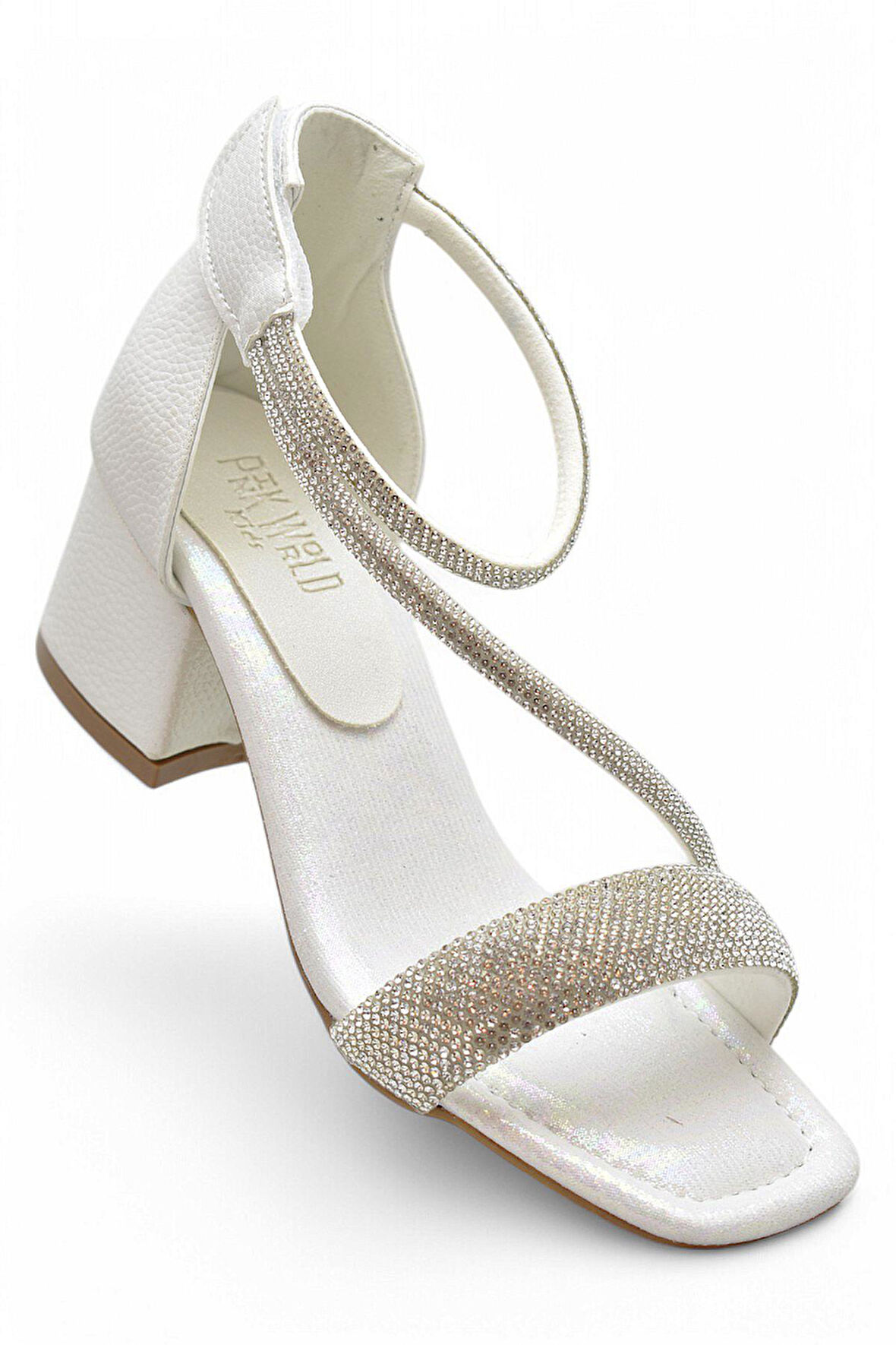 355 Abiye Kız Çocuk Topuklu Ayakkabı Kız Çocuk Nişan Abiye Ayakkabısı