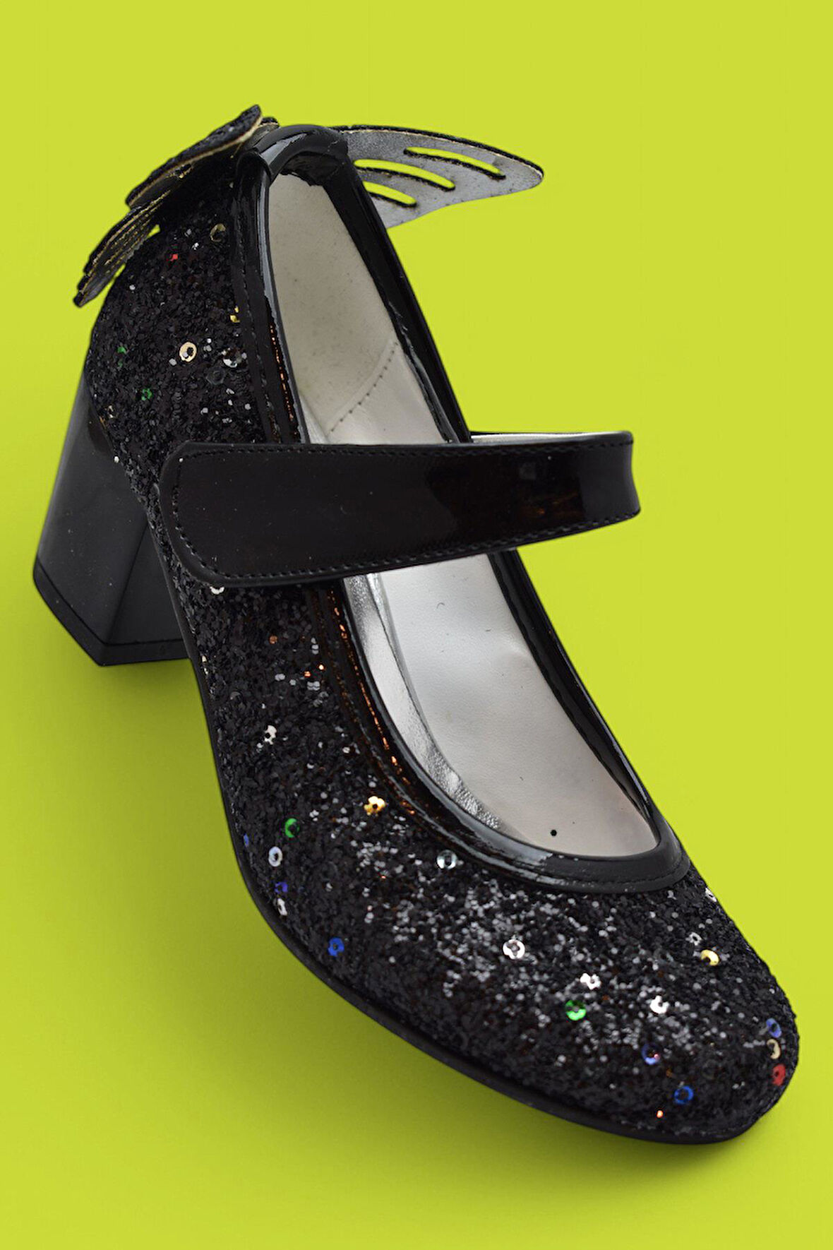 359 Abiye Kız Çocuk Topuklu Ayakkabı Kız Çocuk Nişan Abiye Ayakkabısı