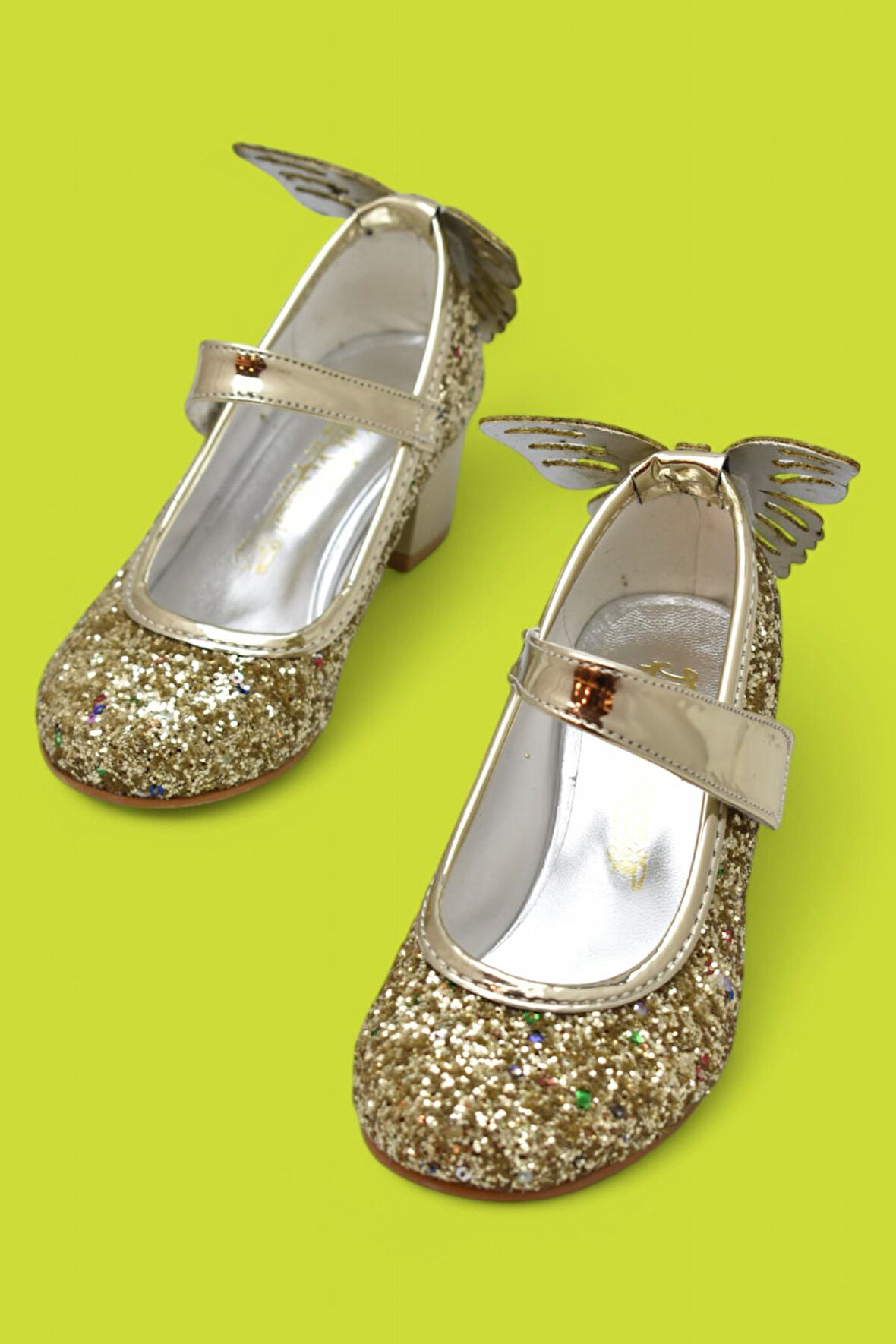 359 Abiye Kız Çocuk Topuklu Ayakkabı Kız Çocuk Nişan Abiye Ayakkabısı