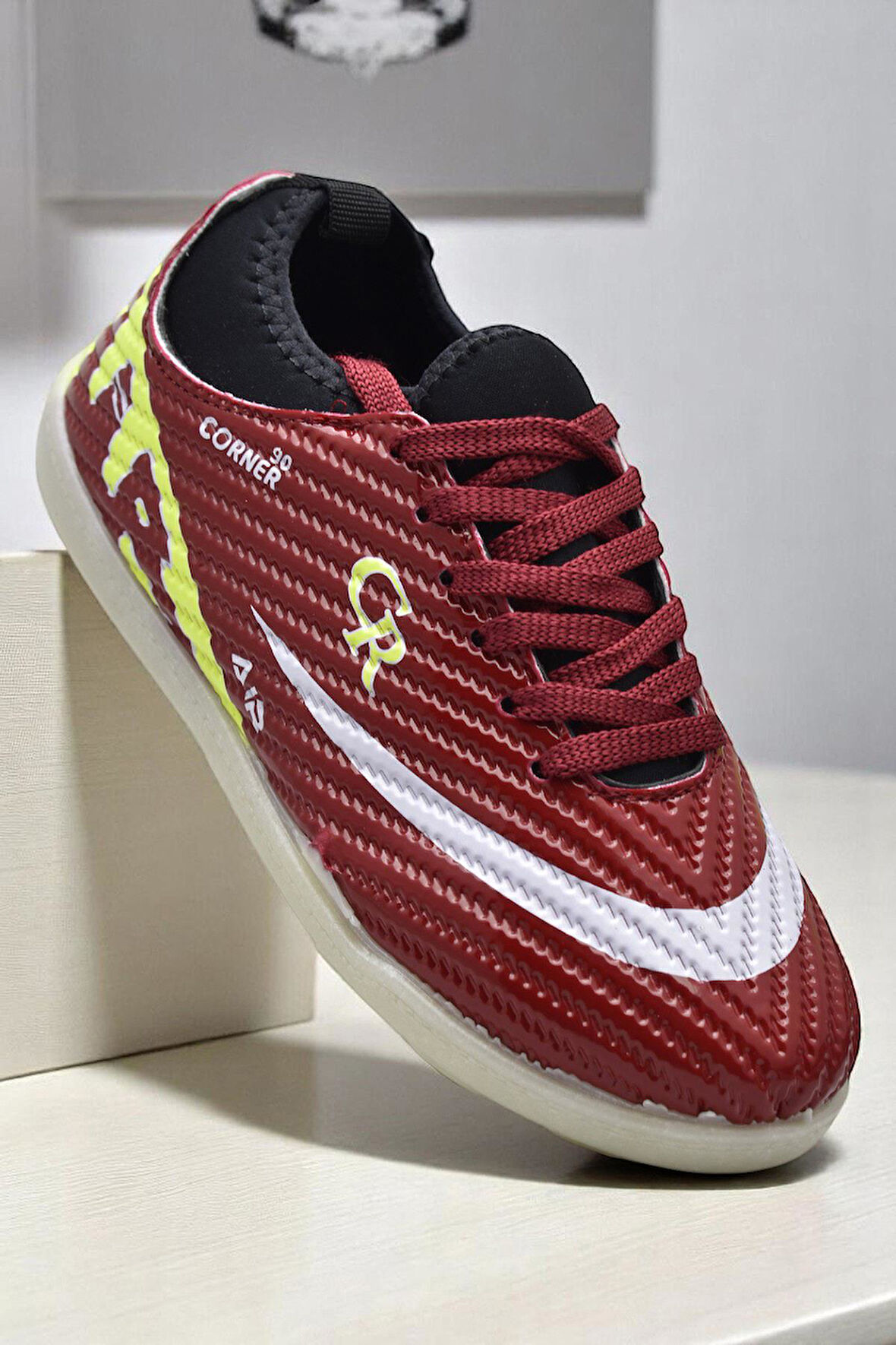 16060 Erkek Krampon Ayakkabı FUTBOL Halı Saha Çim Saha Krampon 