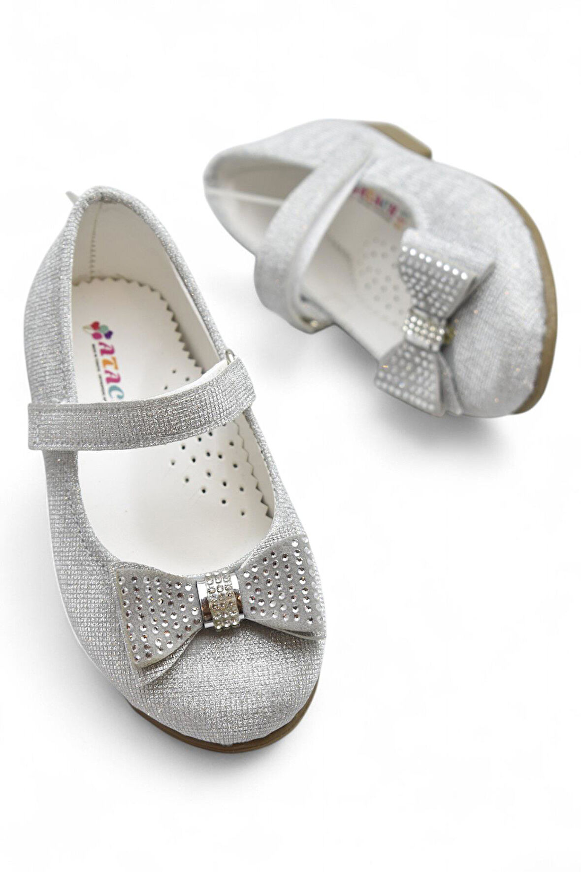 5951 Rahat Taban Tokalı Kız Çocuk Babet Ayakkabı Düğün Abiye Nişan Ev Babeti