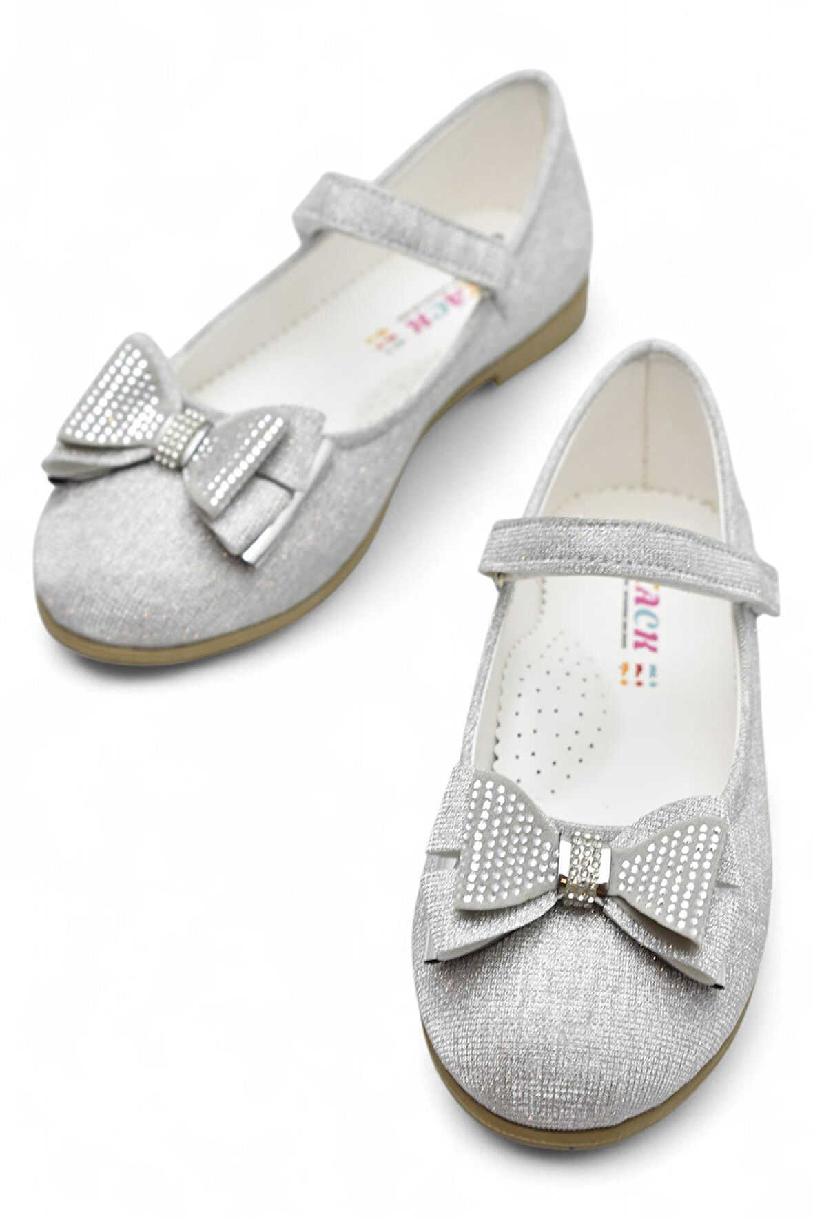 5952 Rahat Taban Tokalı Kız Çocuk Babet Ayakkabı Düğün Abiye Nişan Ayakkabısı