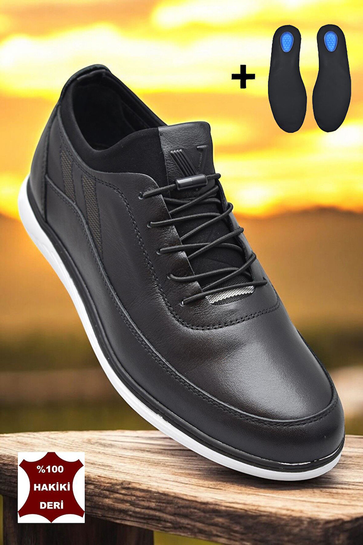 TAB4965 Ortopedik Günlük Hakiki Deri Erkek Ayakkabı Casual  Erkek Deri Ayakkabı