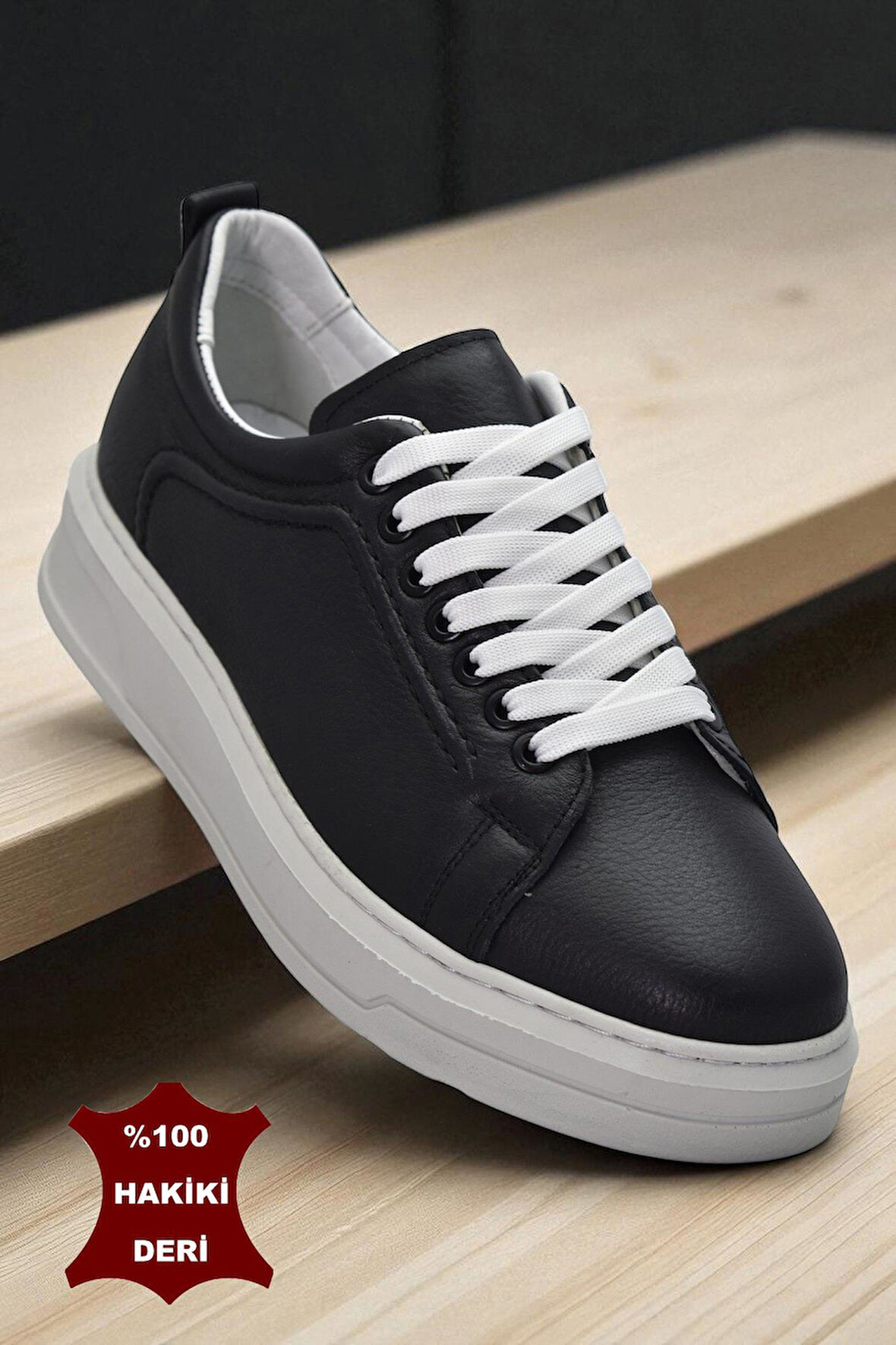 TAB476 Ortopedik Taban Hakiki Deri Erkek Ayakkabı Casual Günlük Erkek Ayakkabı