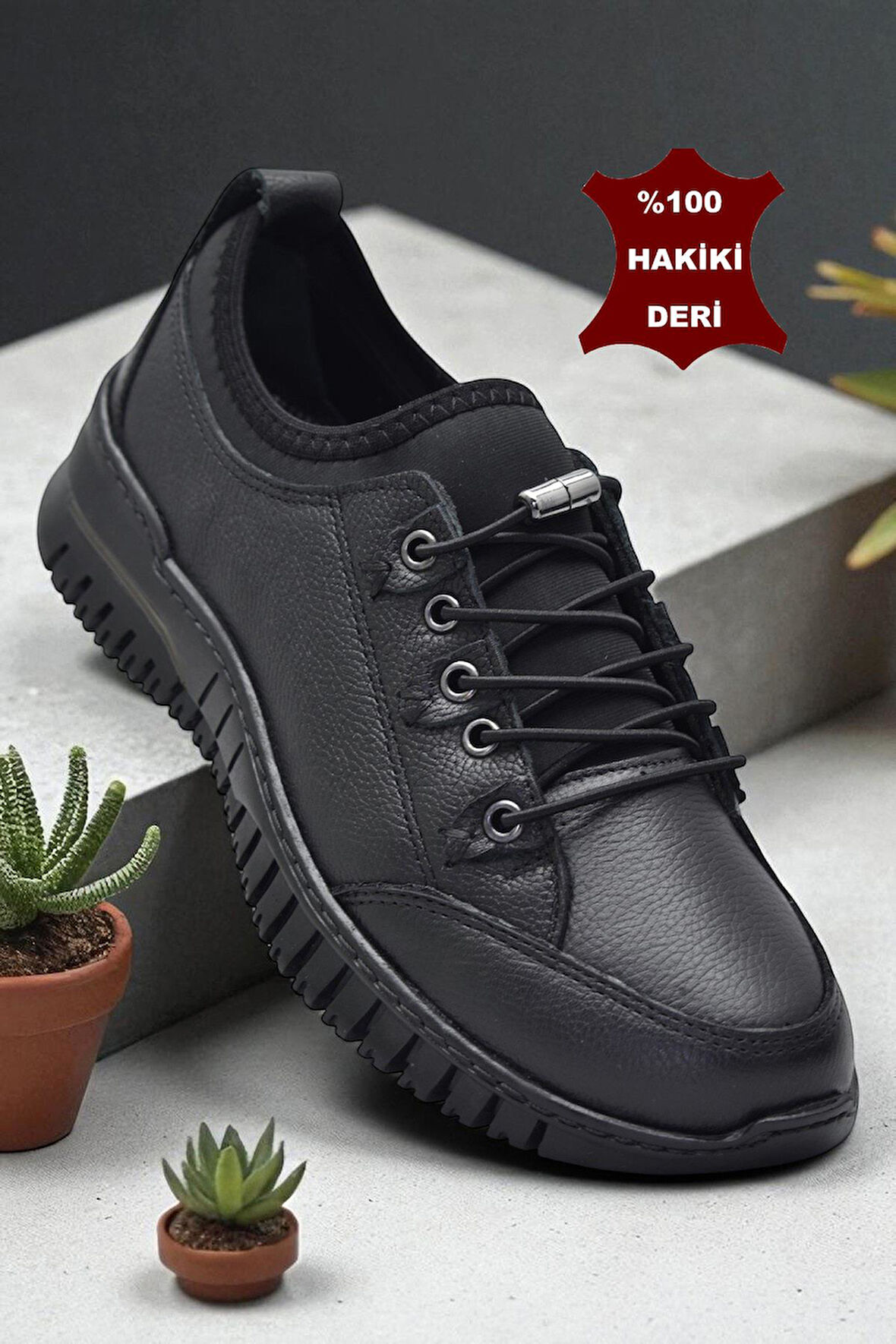 1988-1 Tam Ortopedik %100 Hakiki Deri Günlük Ayakkabı Kadın Ayakkabı Kaymaz Taban