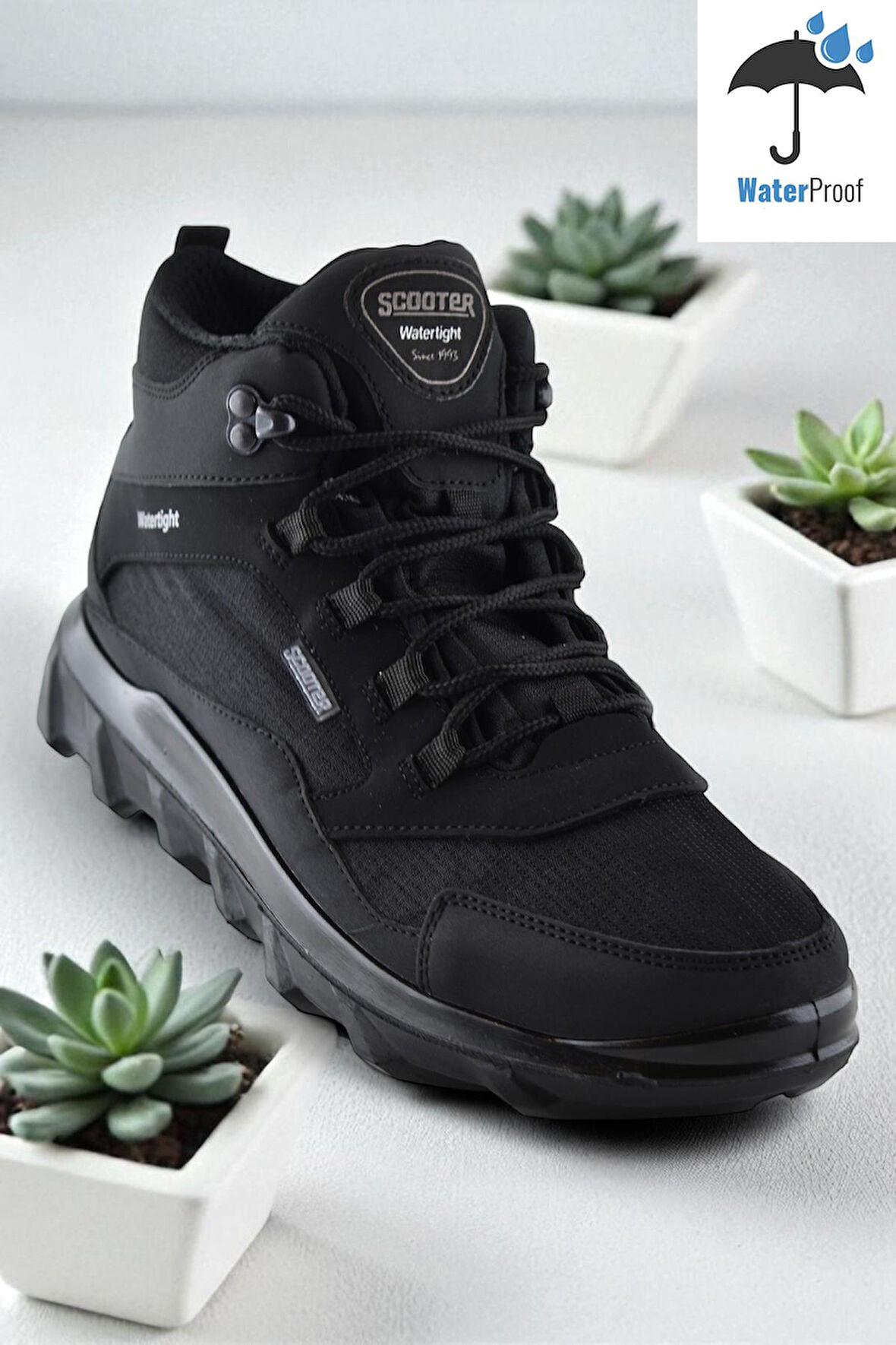 7200 Ortopedik Taban SU GEÇİRMEZ Outdoor Erkek Bot Ayakkabı Kışlık Unisex Bot