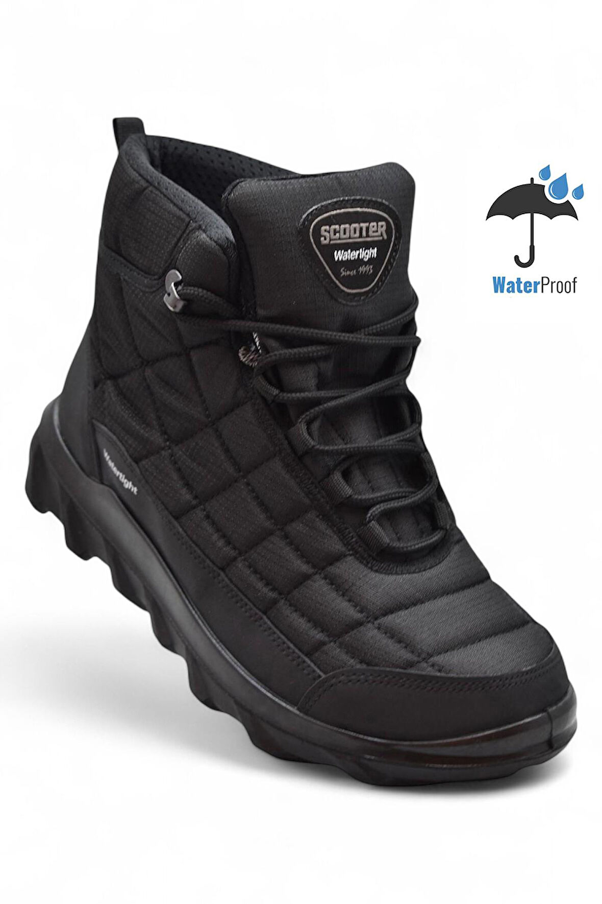 7204 Ortopedik Taban SU GEÇİRMEZ Outdoor Erkek Bot Ayakkabı Tekstil Malzeme 