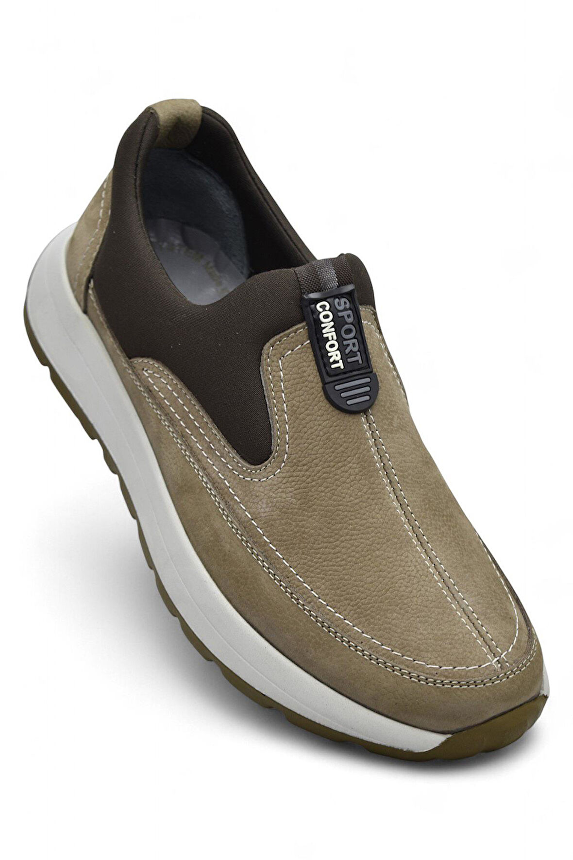 5501 Ortopedik Taban Hakiki Nubuk Deri Erkek Ayakkabı Mevsimlik Kışlık Erkek Ayakkabı 