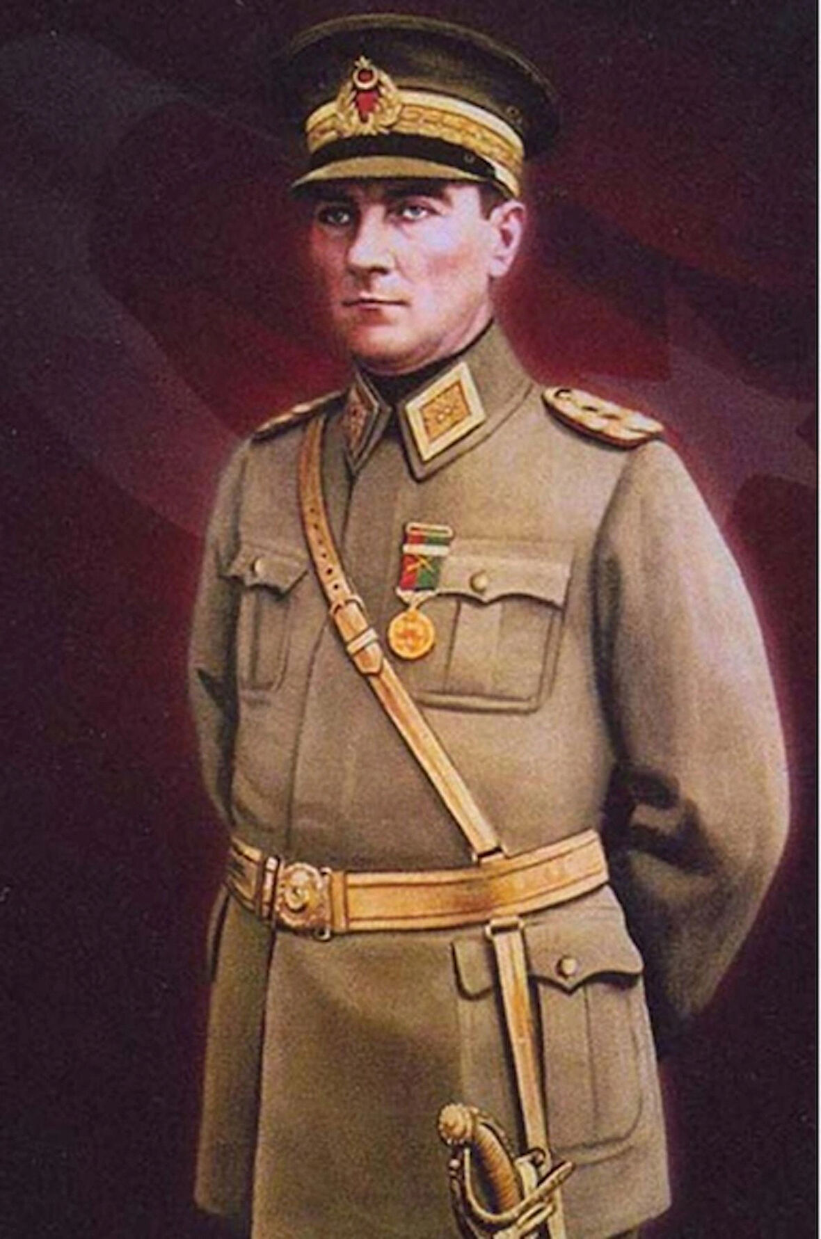 AYYILDIZ BAYRAKÇILIK Atatürk Posteri 100x150cm.