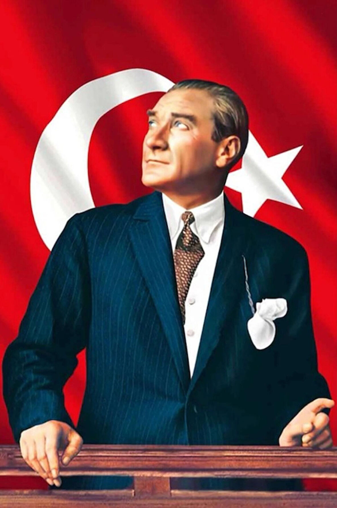 AYYILDIZ BAYRAKÇILIK Atatürk Posteri 400x600cm.