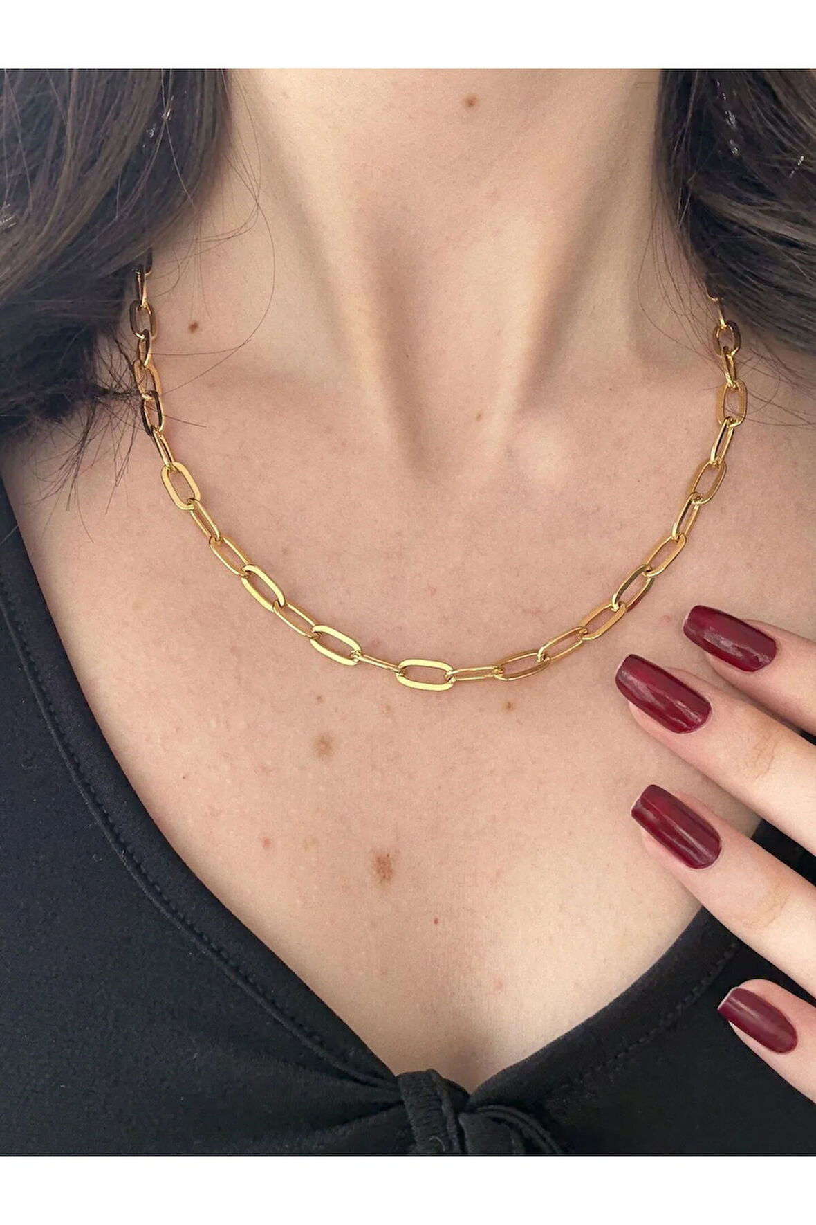 İri Ataç Zincir Kolye