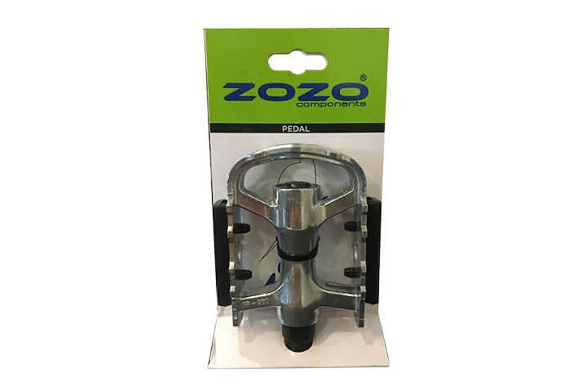 Zozo FP-960 Reflektörlü Çelik Bisiklet Pedal 