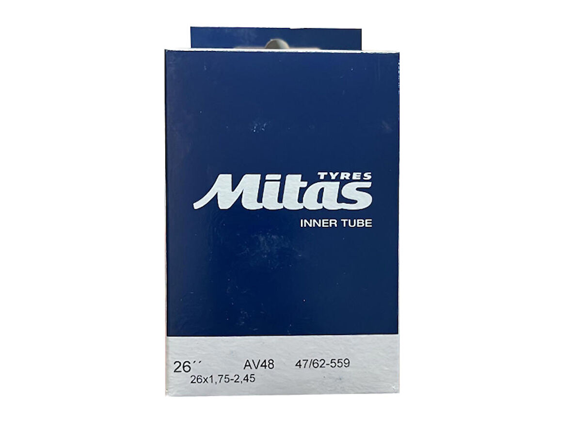 Mitas 26x1.75 - 2.45 Av48 Oto Sibop Bisiklet İç Lastik