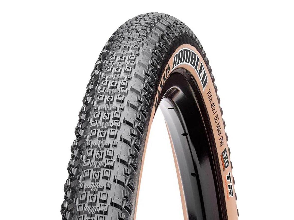 Maxxis Rambler Garavel 700x40 Katlanır Dış Lastik Kahverengi