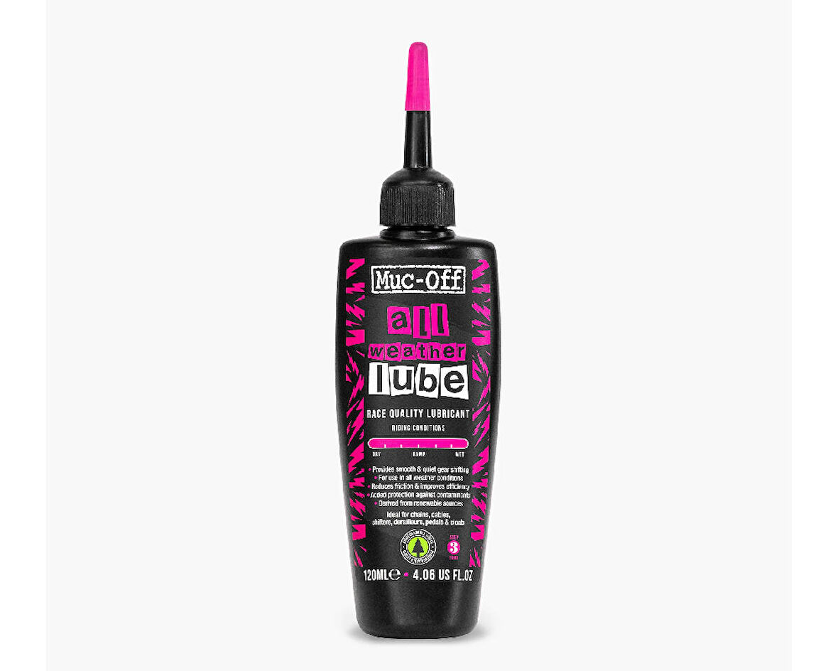 Muc-Off All Weather Lube Zincir Yağı 120ML