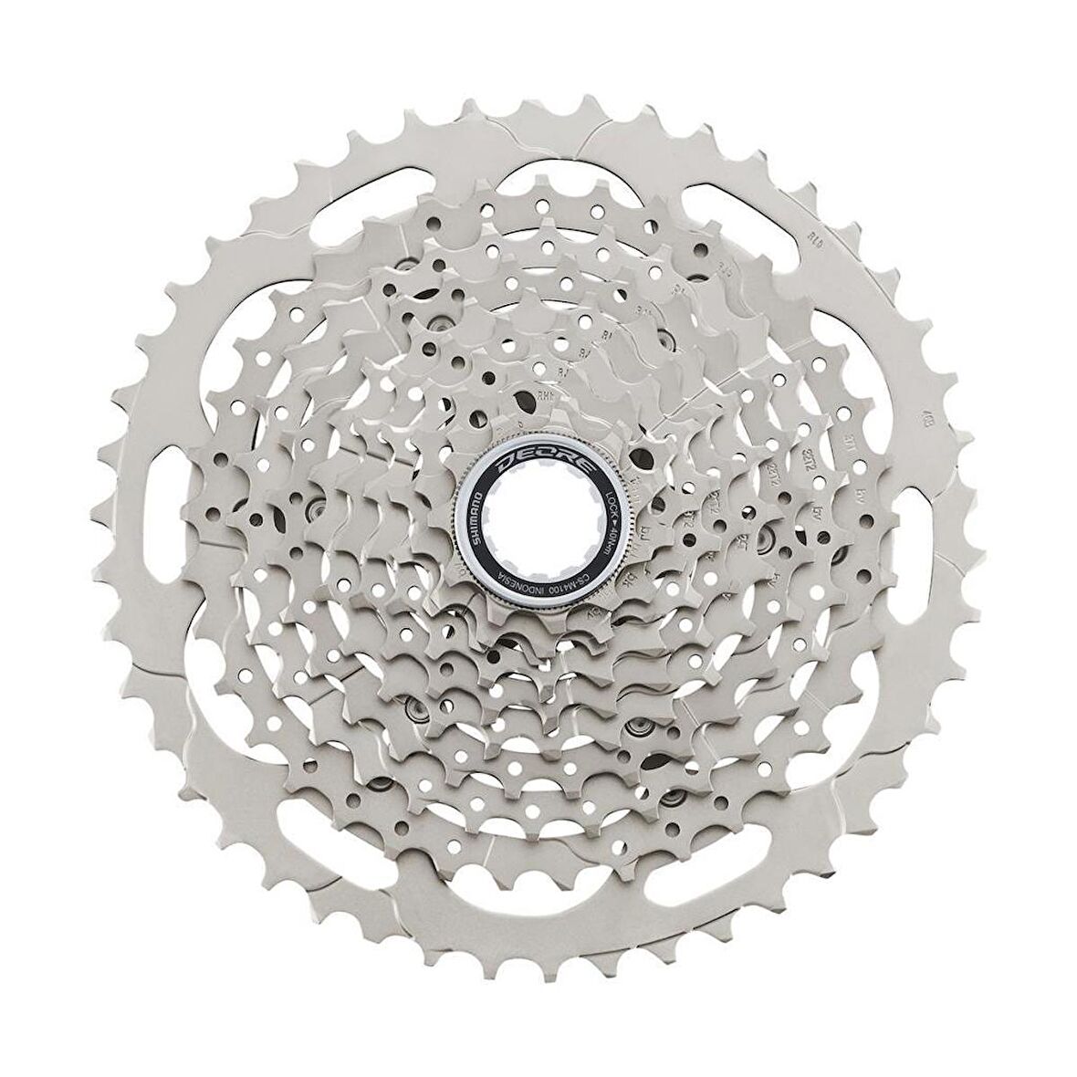 Shimano Deore CS-M4100 11-46t Kaset Ruble 10S 