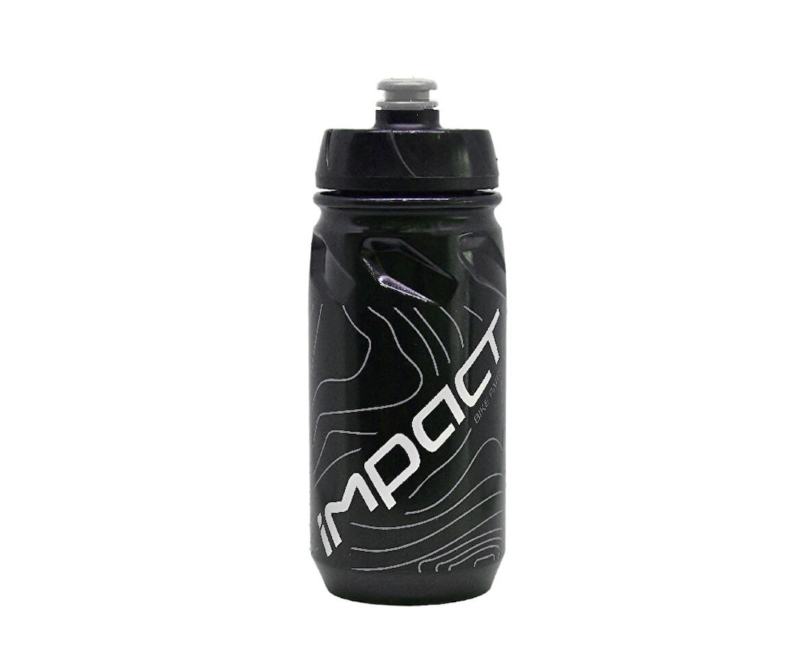 Impact Vortex 600ml Matara Siyah Beyaz Bisiklet Matarası