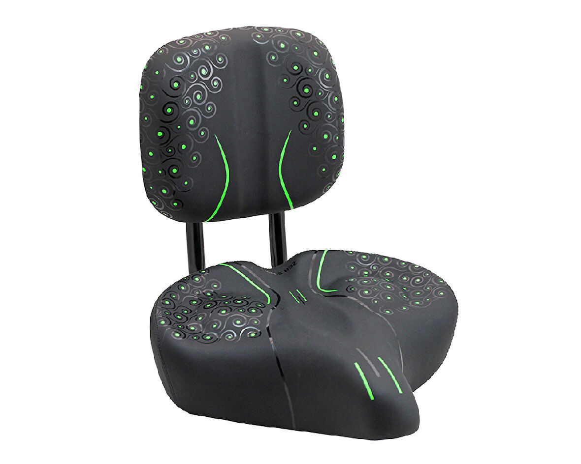 ZR GreenDot Sırt Destekli Elektrikli Bisiklet Selesi 30x30cm