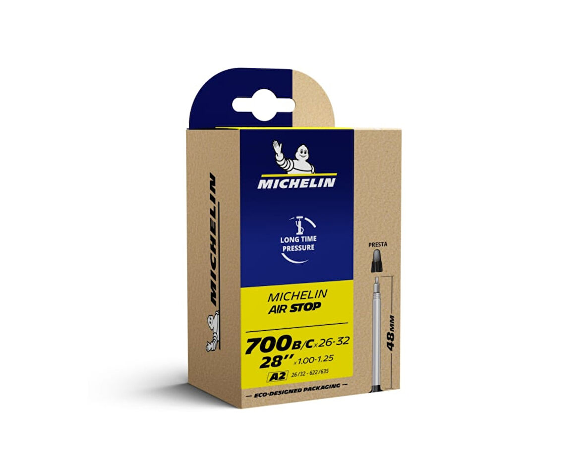 Michelin Airstop 700x26-32 Presta 48mm Bisiklet İç Lastik