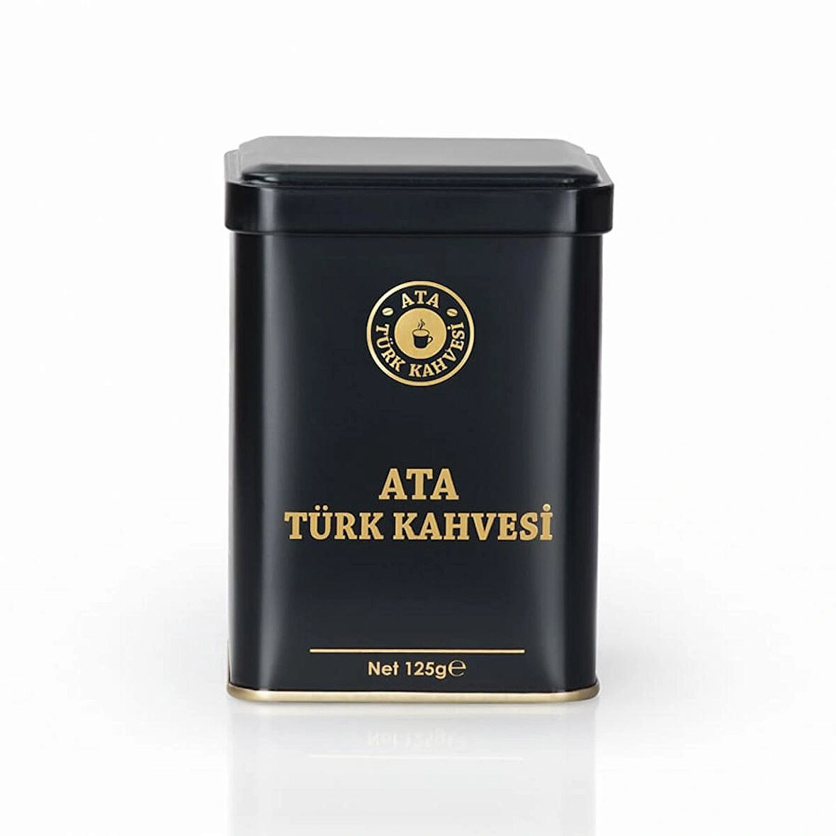 ATA TÜRK KAHVESİ 125 Gr. METAL KUTU